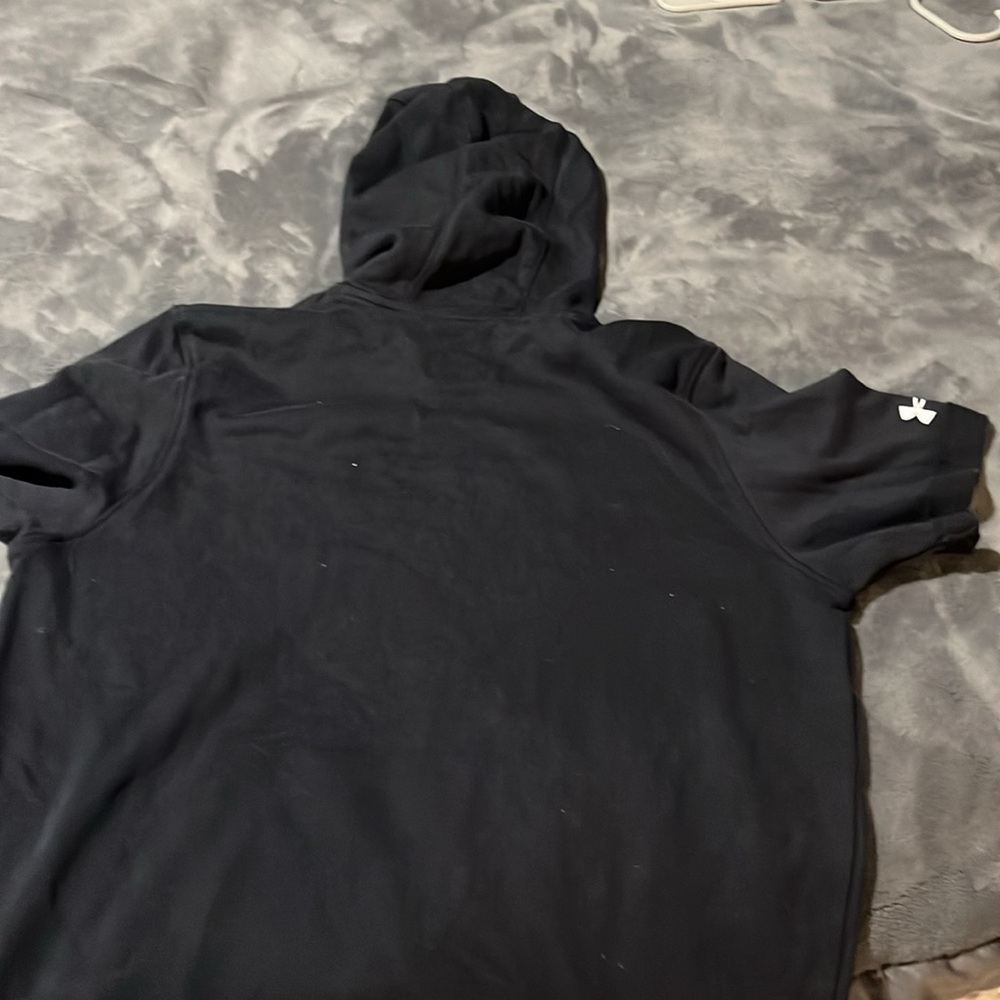 Under armour basketball t shirt hoodie warm up - Picture 3 of 3